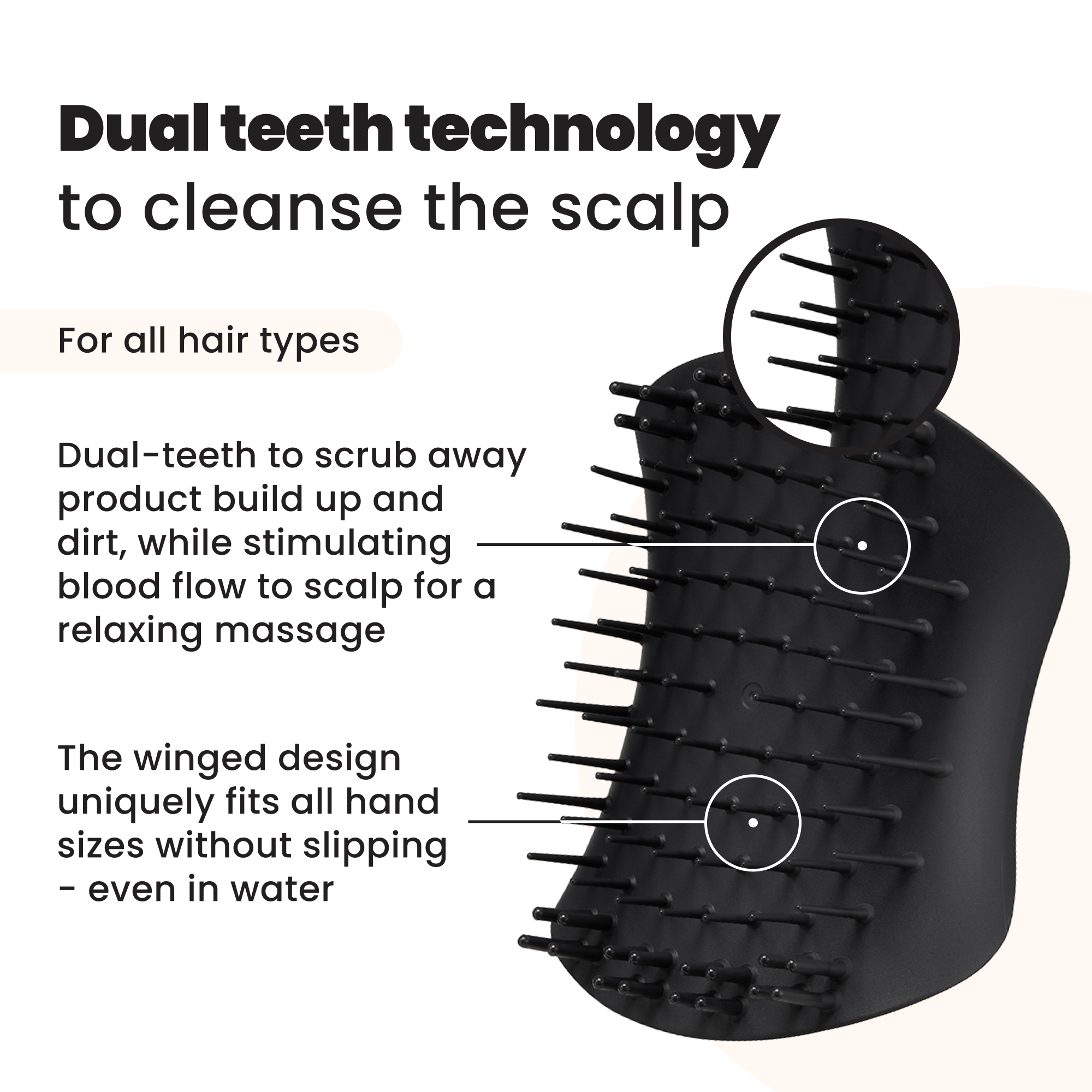 The Scalp Exfoliator & Massager