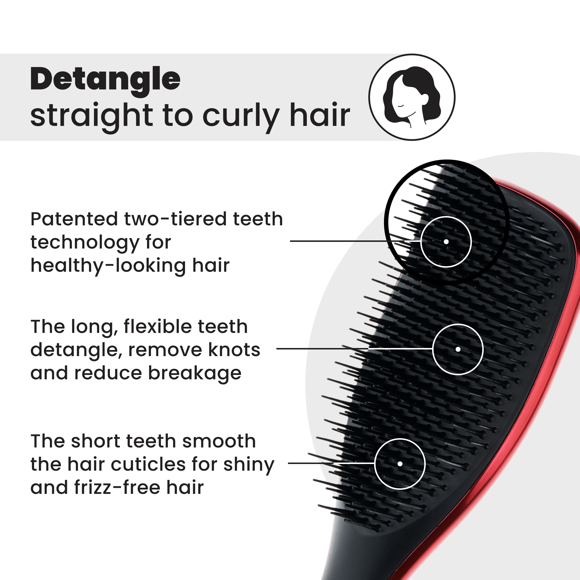 The Devil Wears Prada and Tangle Teezer The Ultimate Detangler™